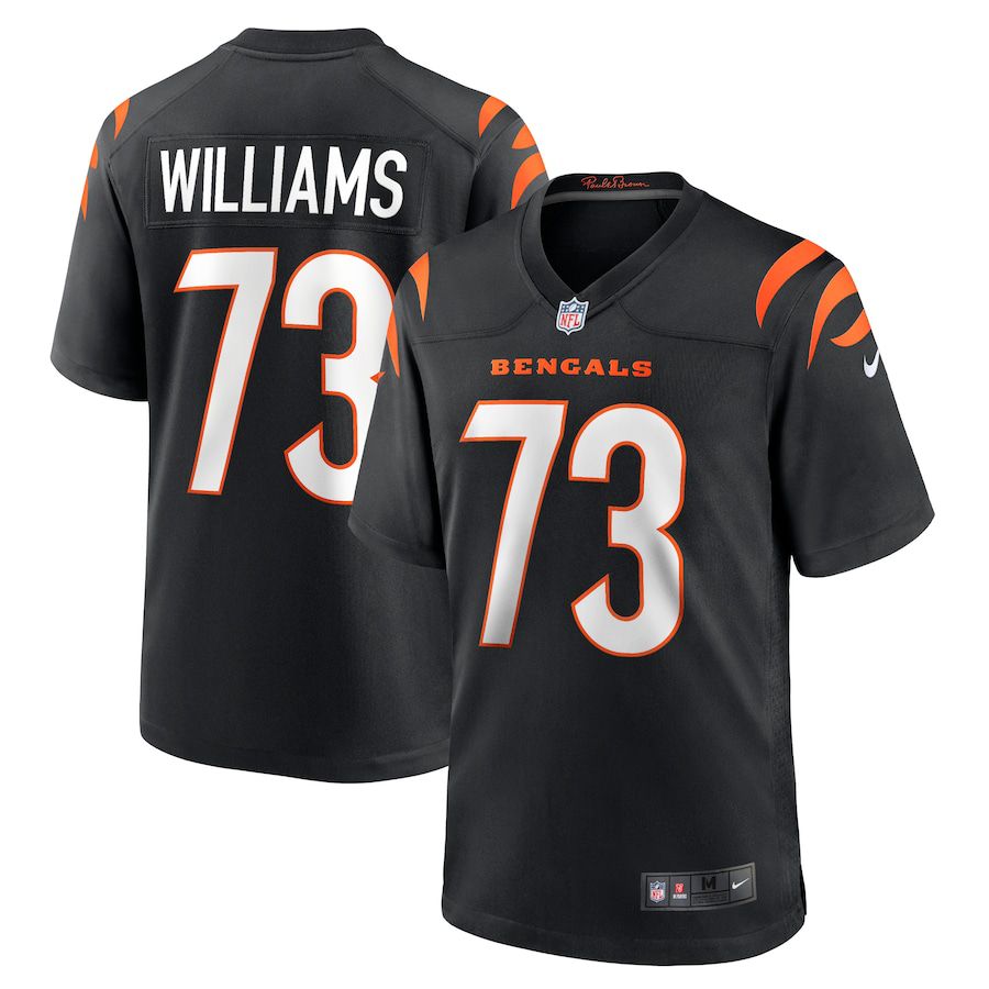 Men Cincinnati Bengals #73 Jonah Williams Nike Black Game NFL Jersey->cincinnati bengals->NFL Jersey